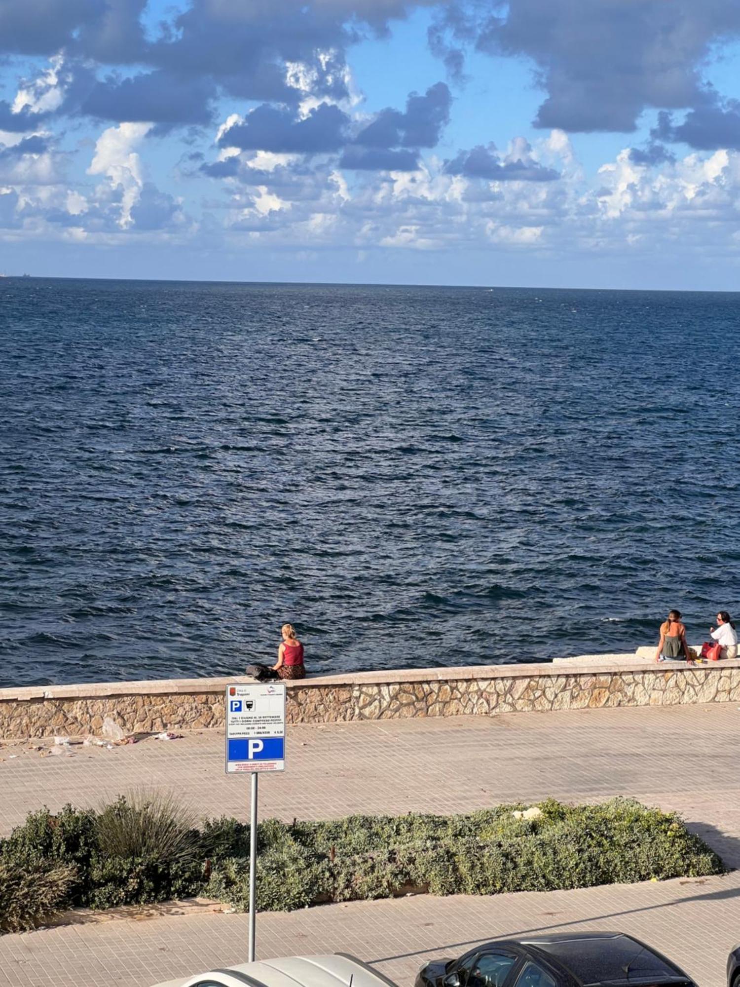 Attico Vista Mare Trapani Lejlighed Eksteriør billede
